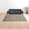 Edge Collections - 9' X 12' - Brown - Floral Area Rug for Cozy Home Decor - 1 Piece
